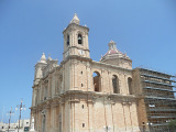 Zabbar - maltské město se známým kostelem